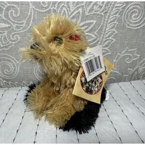 Kids Preferred Pets Yorkie Dog Plush Red Bow Small Mini 6” Plush Stuffed 2000
